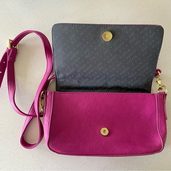 Olivia + Joy Hot Pink Crossbody Bag - Picture 2 of 3